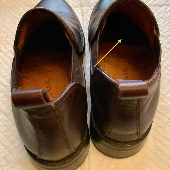 COLE HAAN, all leather, chelsea riding style boot. Soft supple, brown, lined - Picture 11 of 14